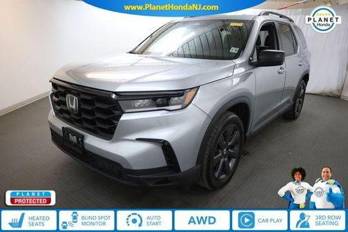 Lunar Silver Metallic 2024 Honda Pilot Sport
