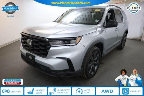 Lunar Silver Metallic 2024 Honda Pilot Sport
