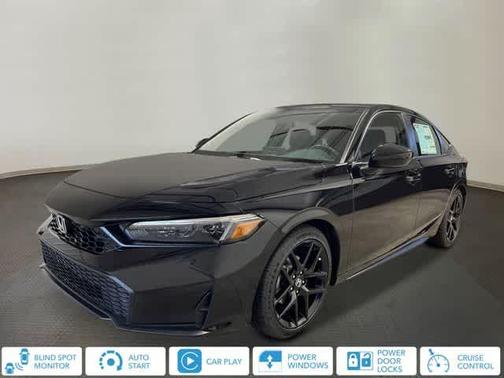 Crystal Black Pearl 2026 Honda Civic Sport