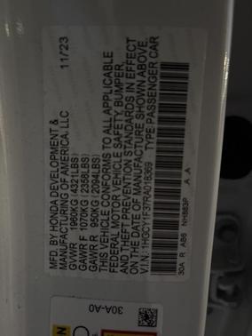 2024 Honda Accord EX