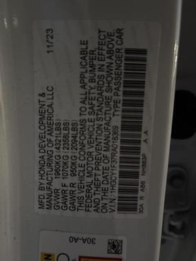 2024 Honda Accord EX