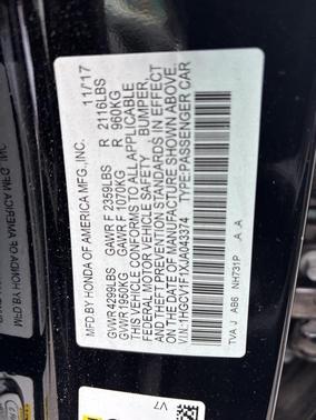 2018 Honda Accord LX