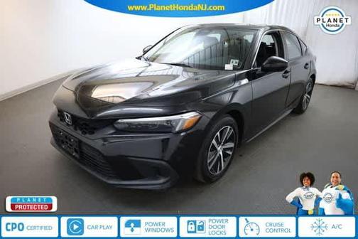 Crystal Black Pearl 2023 Honda Civic LX