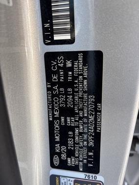 2021 Kia Forte LXS