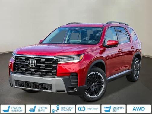 Radiant Red Metallic II 2026 Honda Pilot Touring S