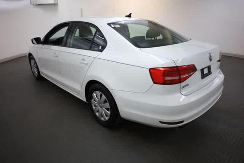 Pure White 2015 Volkswagen Jetta 2.0L S