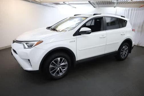 White 2017 Toyota RAV4 Hybrid XLE