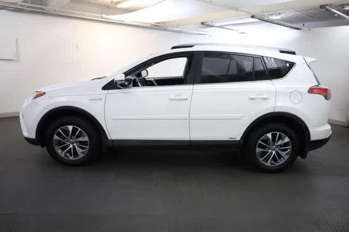 White 2017 Toyota RAV4 Hybrid XLE