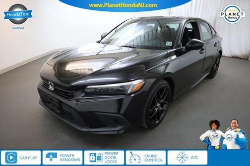 Crystal Black Pearl 2023 Honda Civic Sport