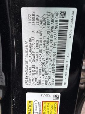 2023 Honda Civic Sport