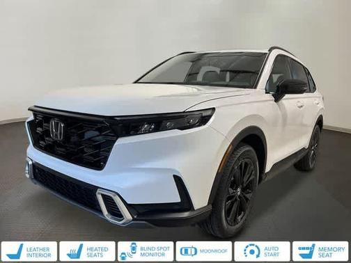 Platinum White Pearl 2026 Honda CR-V Hybrid Sport Touring