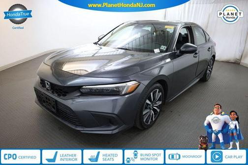 Meteorite Gray Metallic 2023 Honda Civic EX-L