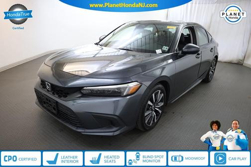 Meteorite Gray Metallic 2023 Honda Civic EX-L