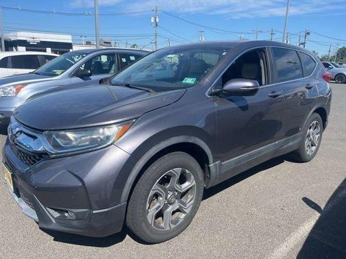 Modern Steel Metallic Gray 2017 Honda CR-V EX-L