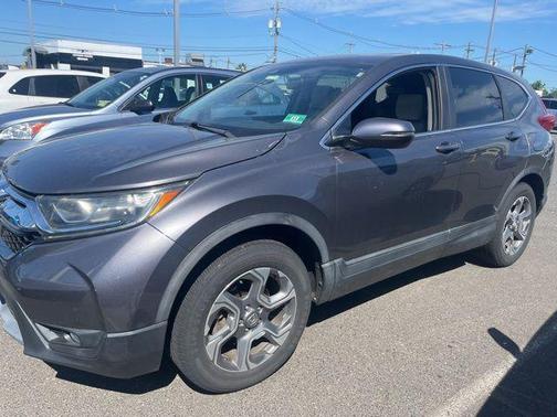 Modern Steel Metallic Gray 2017 Honda CR-V EX-L