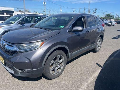 Modern Steel Metallic Gray 2017 Honda CR-V EX-L