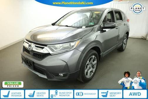 Modern Steel Metallic Gray 2017 Honda CR-V EX-L