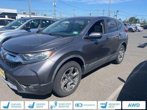 Modern Steel Metallic Gray 2017 Honda CR-V EX-L