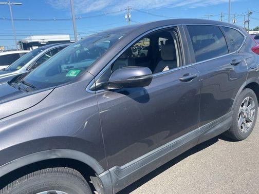 Modern Steel Metallic Gray 2017 Honda CR-V EX-L