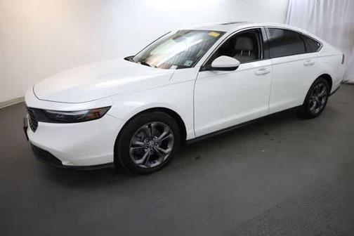 Platinum White Pearl 2023 Honda Accord EX