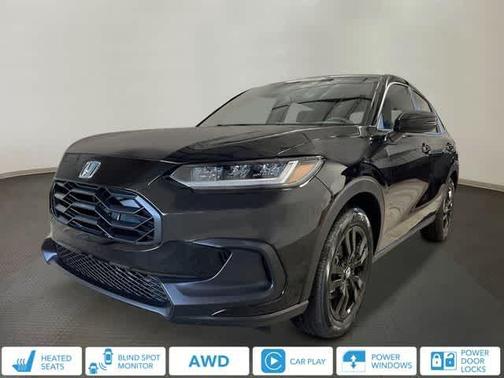 Crystal Black Pearl 2027 Honda HR-V Sport