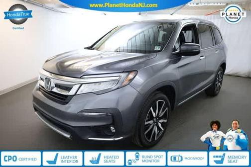 Modern Steel Metallic 2022 Honda Pilot Touring 8-Passenger