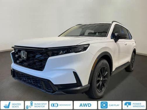 Platinum White Pearl 2026 Honda CR-V Hybrid Sport