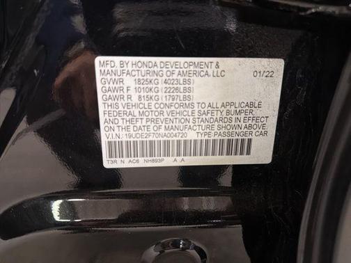 2022 Acura ILX Premium Package