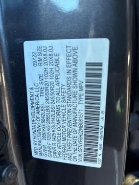 2022 Honda Pilot Special Edition