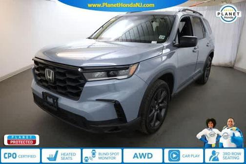 Sonic Gray Pearl 2024 Honda Pilot Sport