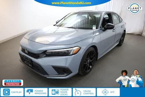 Sonic Gray Pearl 2022 Honda Civic Sport