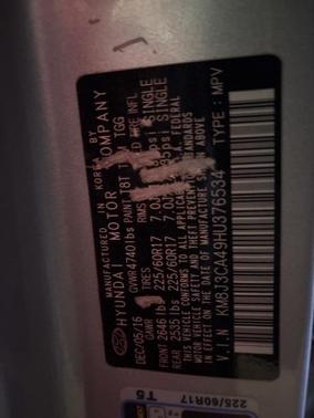 2017 Hyundai TUCSON SE