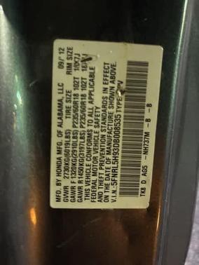 2013 Honda Odyssey Touring