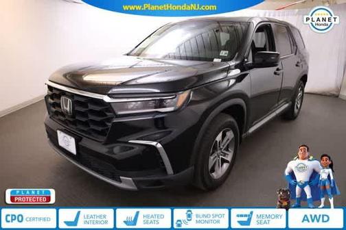 Crystal Black Pearl 2024 Honda Pilot EX-L