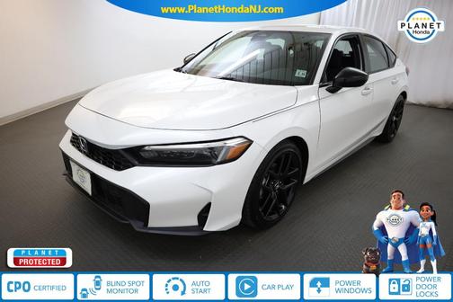 Platinum White Pearl 2026 Honda Civic Sport