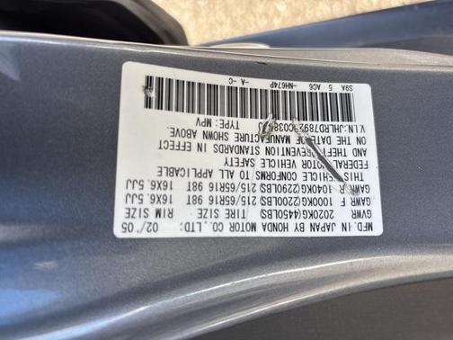 2005 Honda CR-V SE
