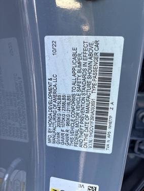 2022 Honda Accord Sport 1.5T