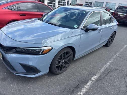Sonic Blue 2023 Honda Civic Sport Touring