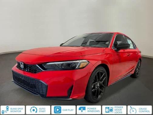 Rallye Red 2026 Honda Civic Sport