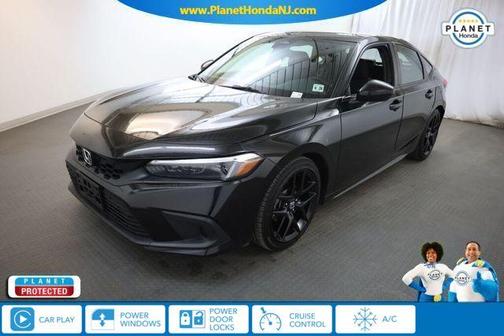 Crystal Black Pearl 2023 Honda Civic Sport Hatchback