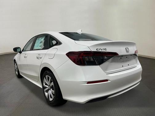 Platinum White Pearl 2026 Honda Civic LX