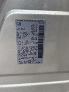 2014 Nissan Pathfinder SV