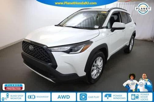 Wind Chill Pearl 2023 Toyota Corolla Cross LE