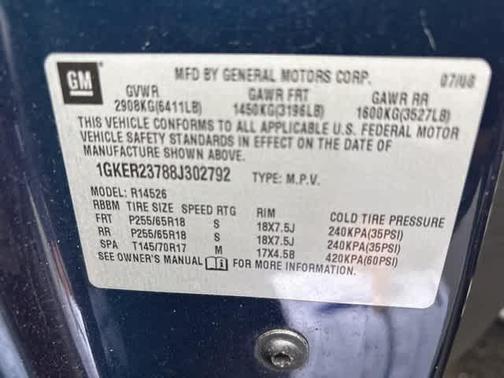 2008 GMC Acadia SLT-1