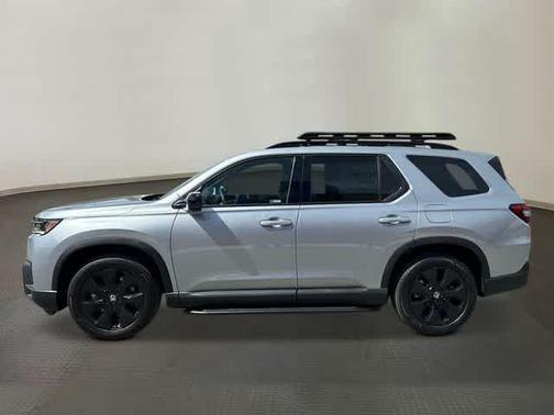 Solar Silver Metallic 2026 Honda Pilot Black Edition