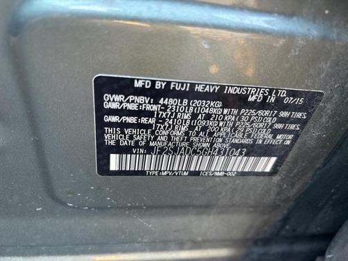 2016 Subaru Forester 2.5i Premium