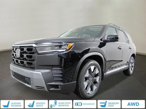 Crystal Black Pearl 2026 Honda Pilot Elite