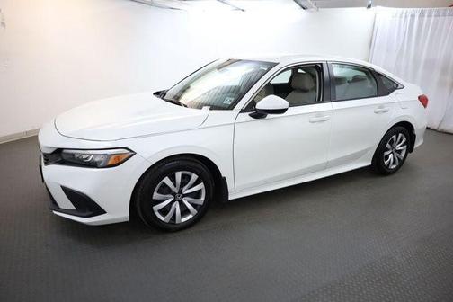 Platinum White Pearl 2024 Honda Civic LX