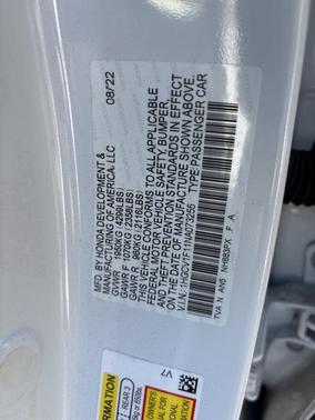 2022 Honda Accord LX 1.5T