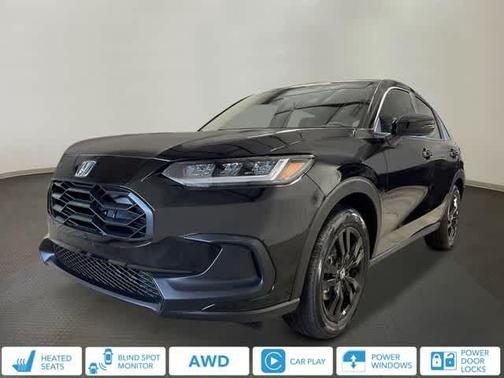 Crystal Black Pearl 2027 Honda HR-V Sport